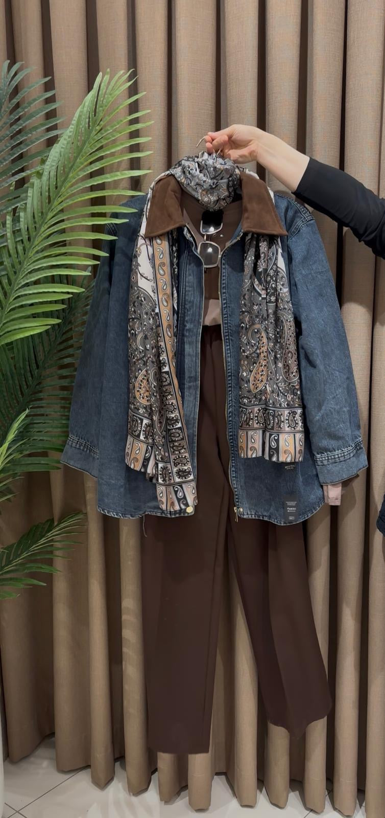 YAKA DETAYLI KOT CEKET