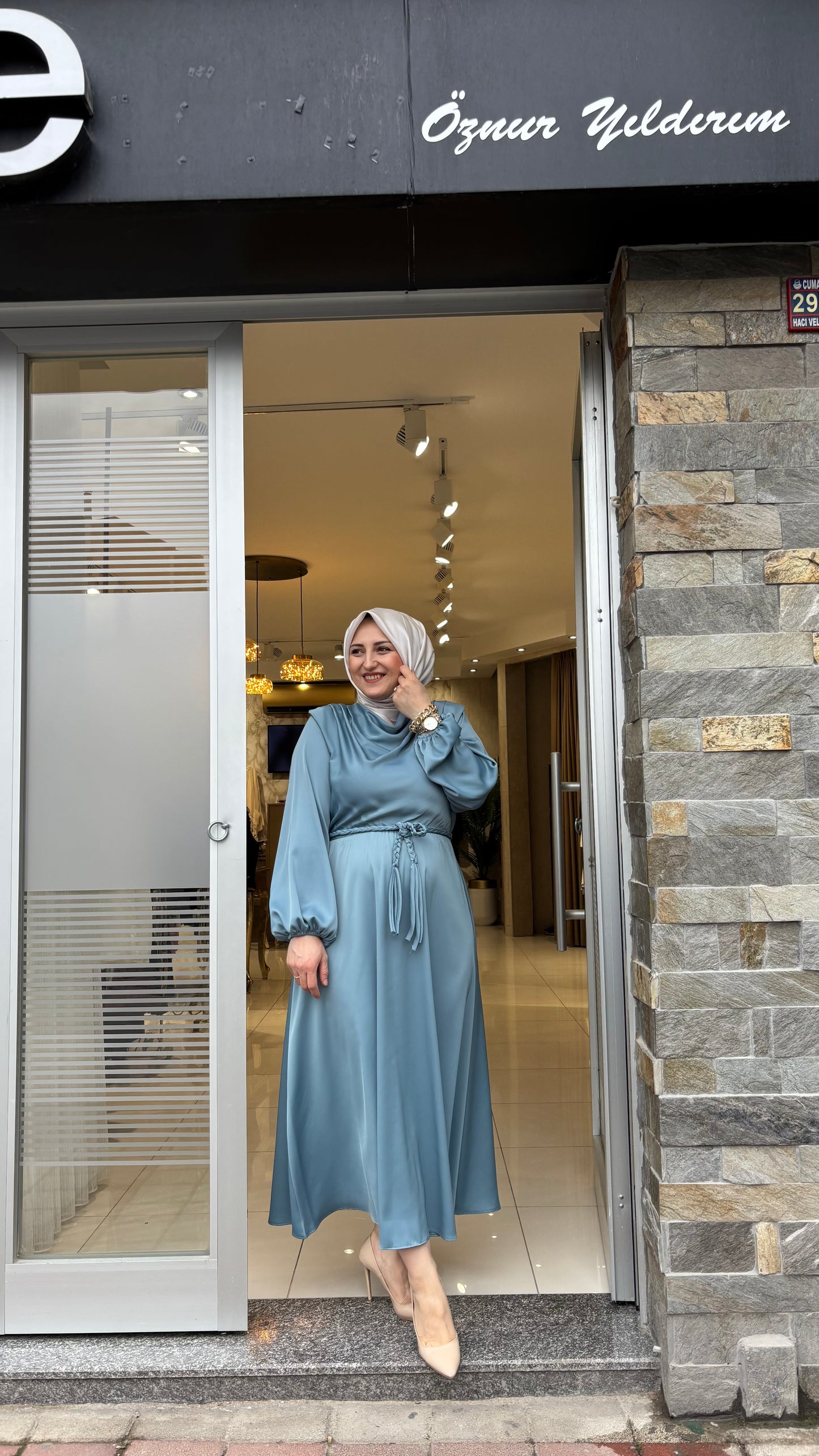 Örgülü elbise