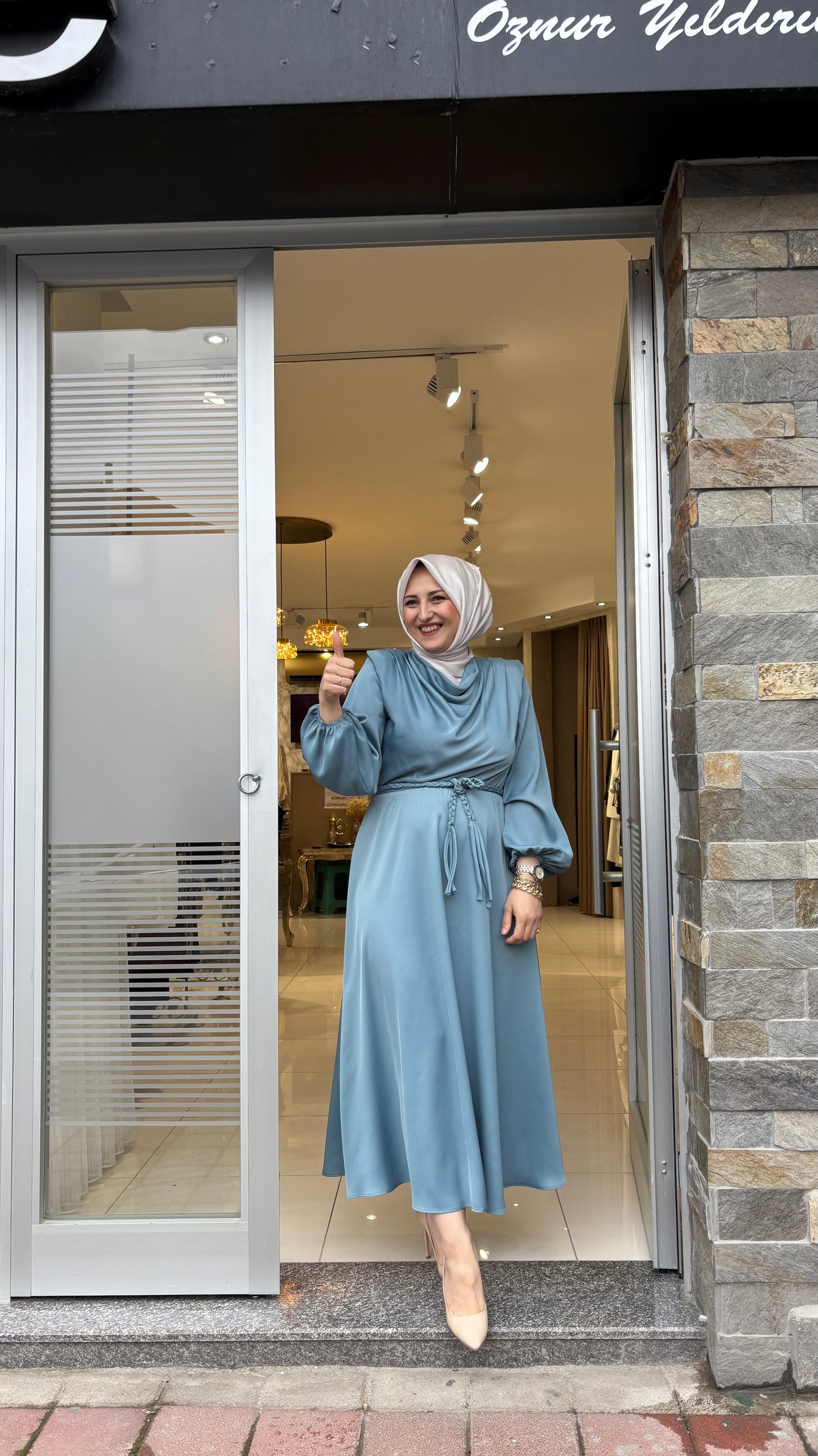 Örgülü elbise