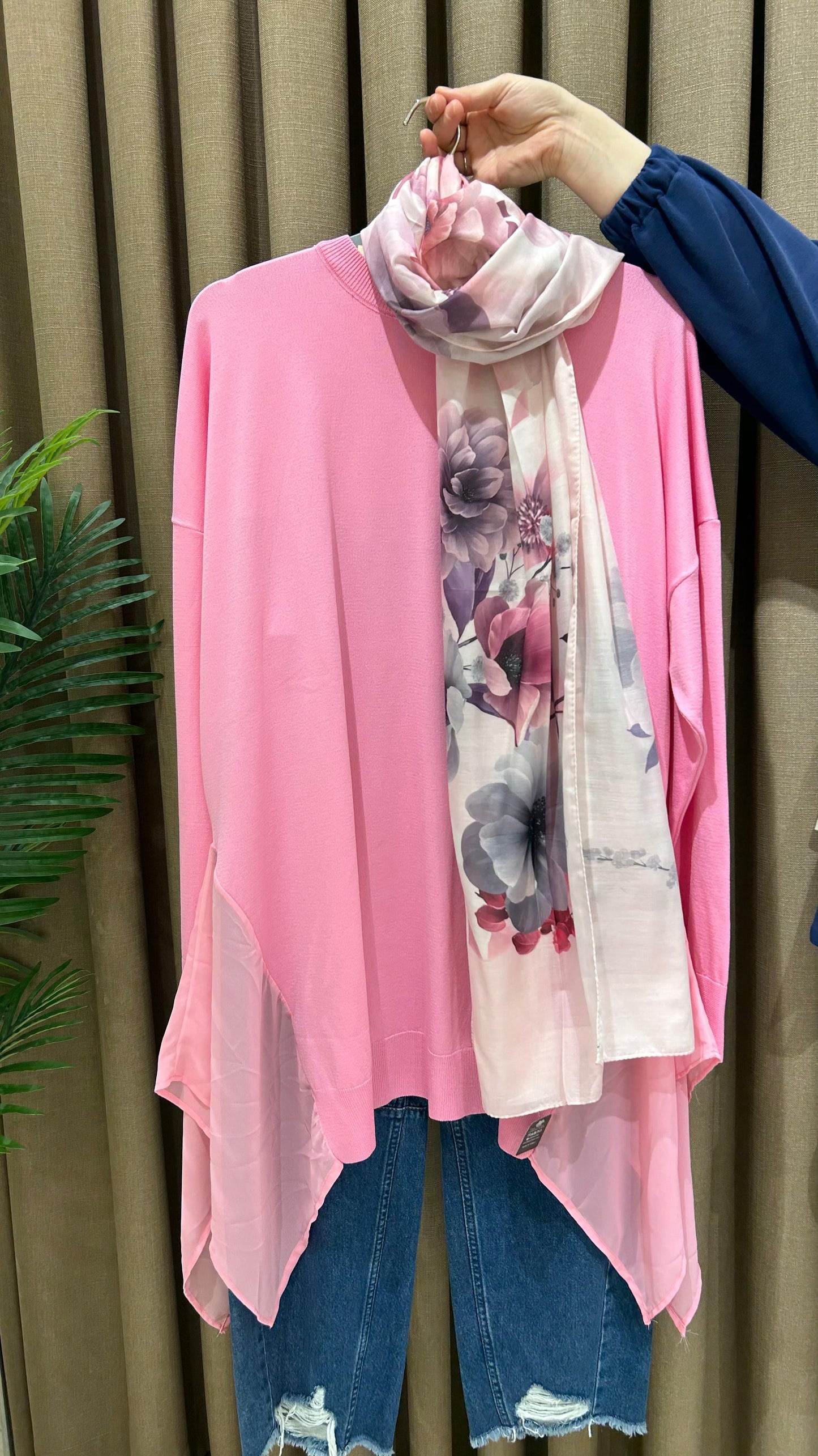 ŞİFON DETAYLI TUNİK