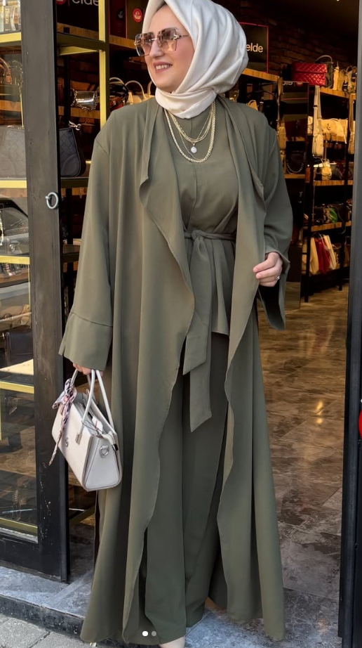 3008 HAKİ ÜÇLÜ TAKIM
