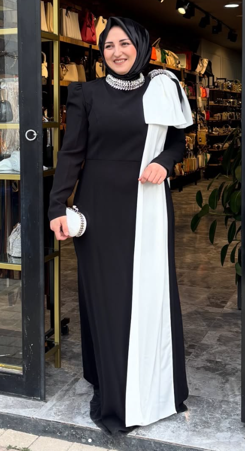 17300 SİYAH ABİYE