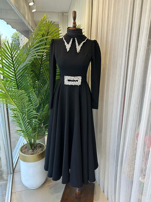 BLACK AURA DRESS