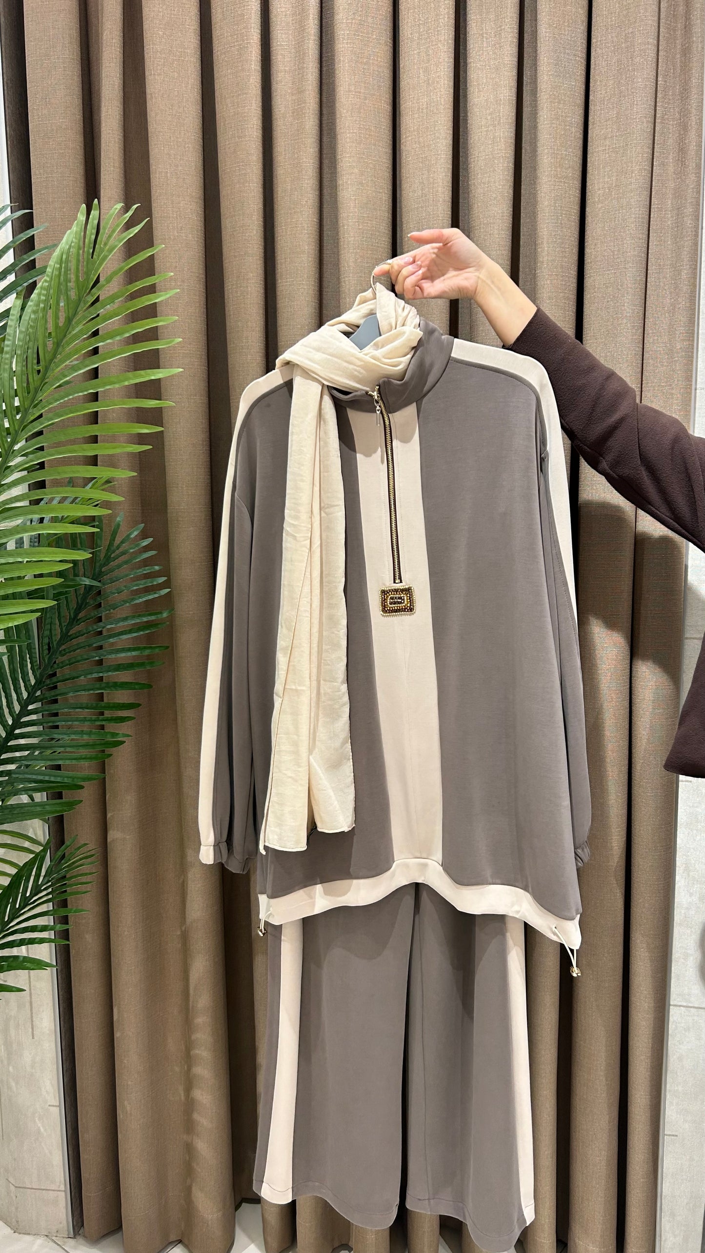 🤎OYSHO ŞERİTLİ TAKIM🤎