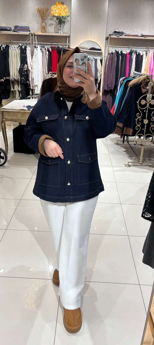 ♥️ ALLDAY LİKRALI KOT CEKET ♥️